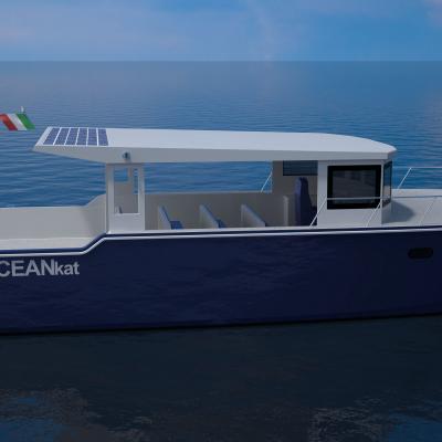 Catamarano Diving Oceankat 33 Blue Navy